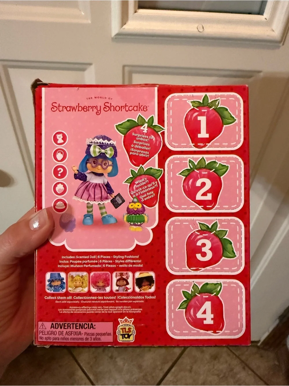 The World of Strawberry Shortcake Plum Pudding Doll - Purple & Blue